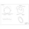 Зеркало CERSANIT LED 012 DESIGN 88x88 с подсветкой KN-LU-LED012*88-d-Os